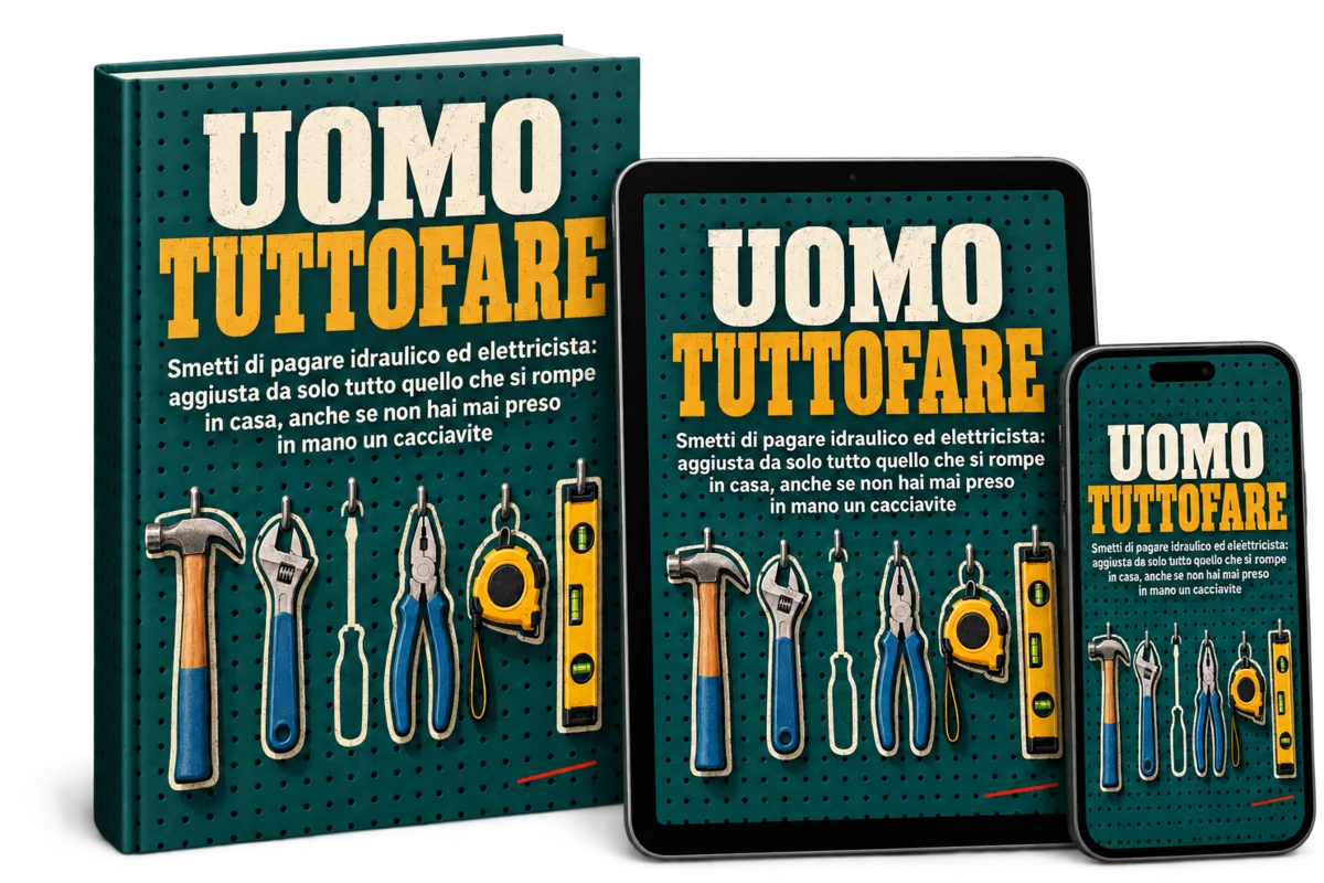 La guida Uomo Tuttofare in PDF, su libro, tablet e telefono